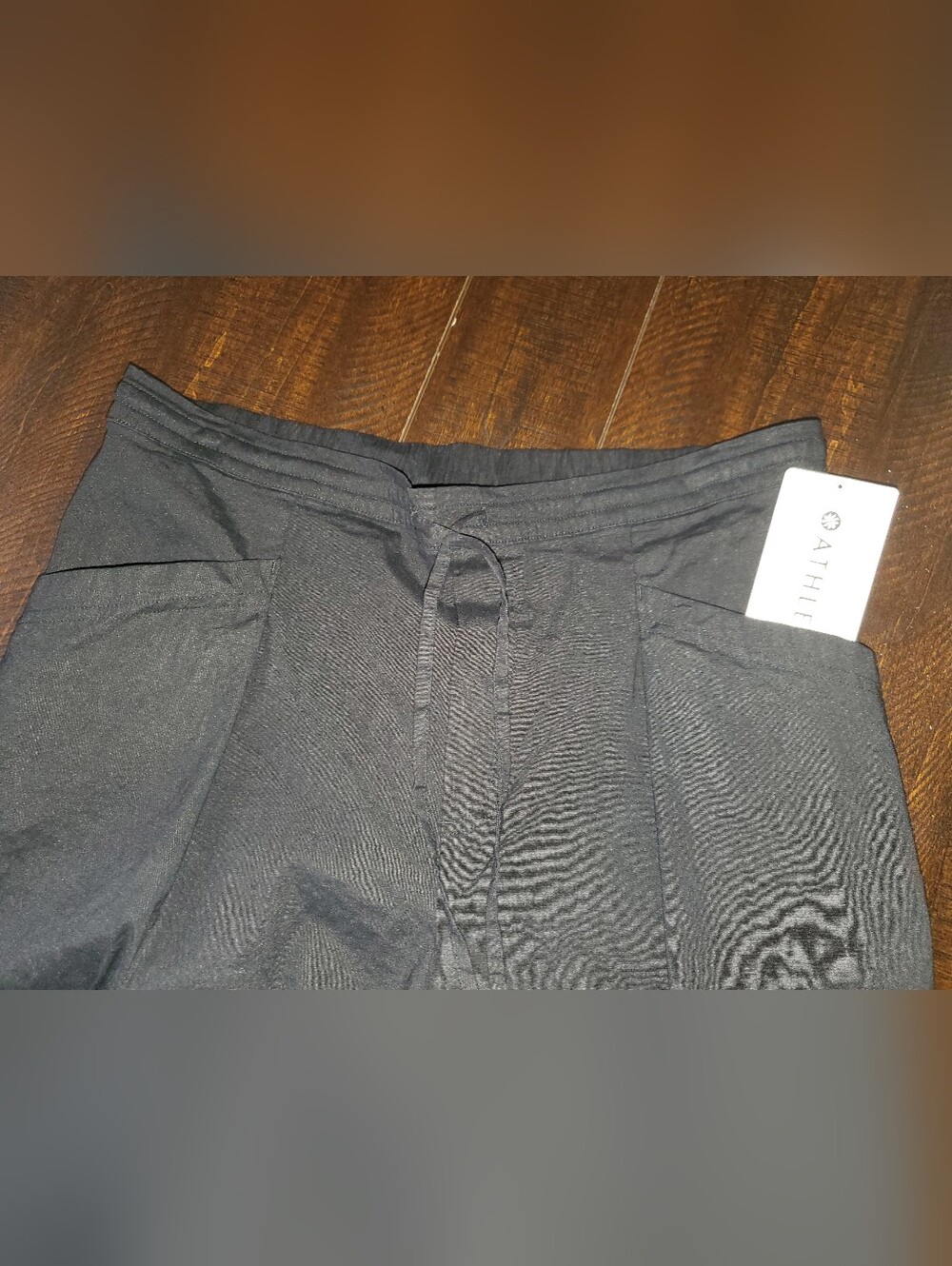 Athleta Paradise Straight Leg Cargo Drawstring Waist Pants NWT Size: M - Picture 9 of 15